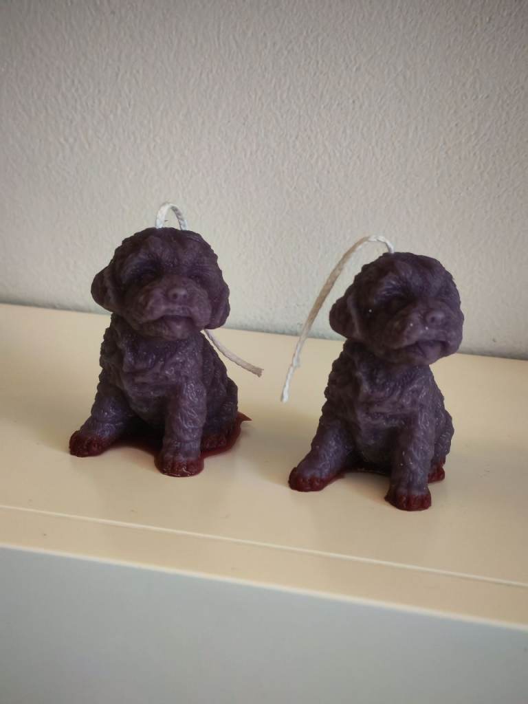 Cockapoo candles