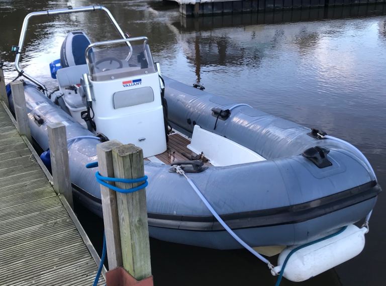 FURTHER REDUCED 5.2m Rib with 60hp 4 stroke & trailer