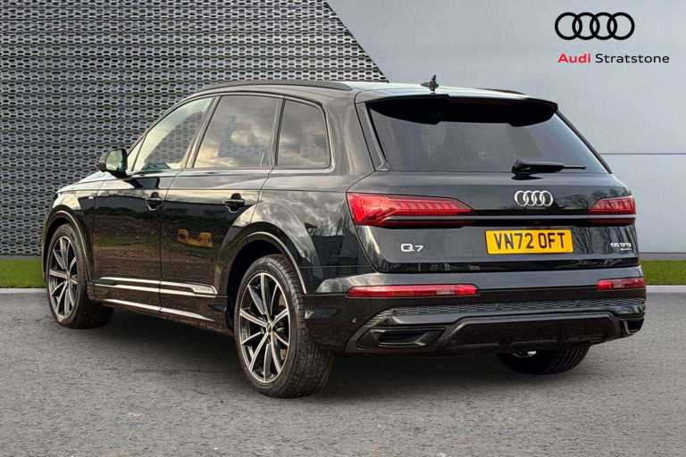2022 Audi Q7 55 TFSI Quattro Black Edition 5dr Tiptronic [C+S] SUV Petrol Automatic