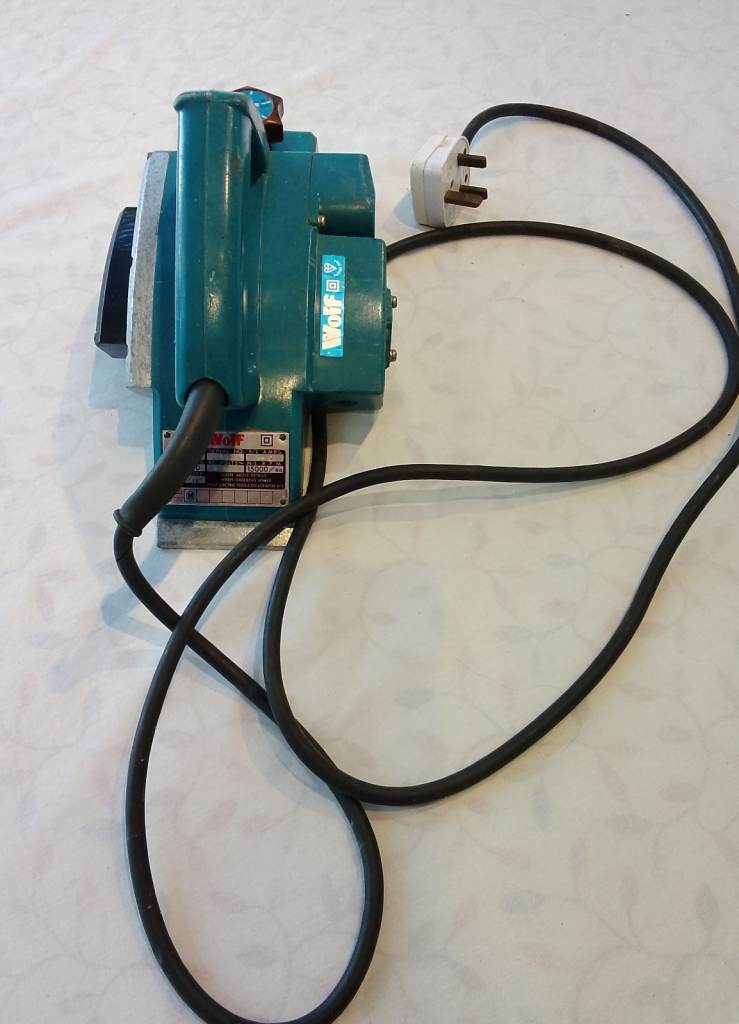 "Wolf" Electric Planer  Type 8614 made in Japan