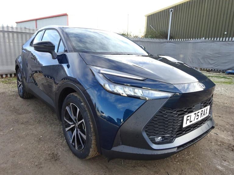 2025 75 REG TOYOTA C-HR DESIGN HEV HYBRID AUTO DAMAGED REPAIRABLE SALVAGE