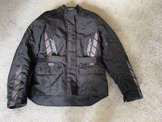 RST Alpha 5 Ladies Motorcycle Jacket Excellent Condition Black Size 10