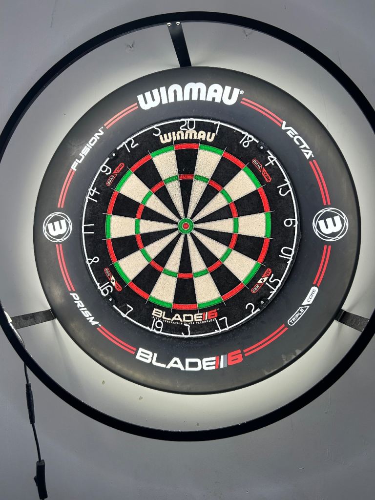 Winmau dart setup 