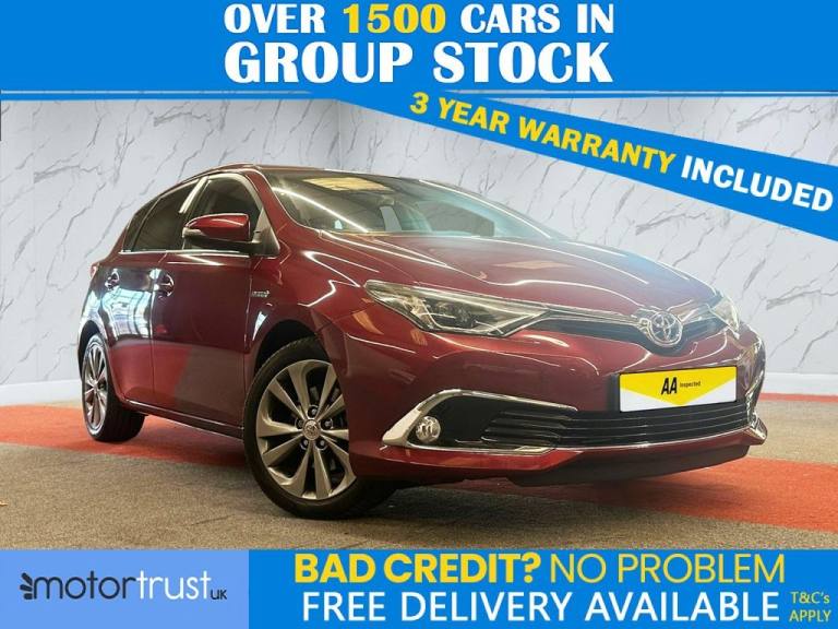 2017 Toyota Auris 1.8 VVT-h Excel Hatchback 5dr Petrol Hybrid CVT Euro 6 (s/s) (Safety Sense) Hat...