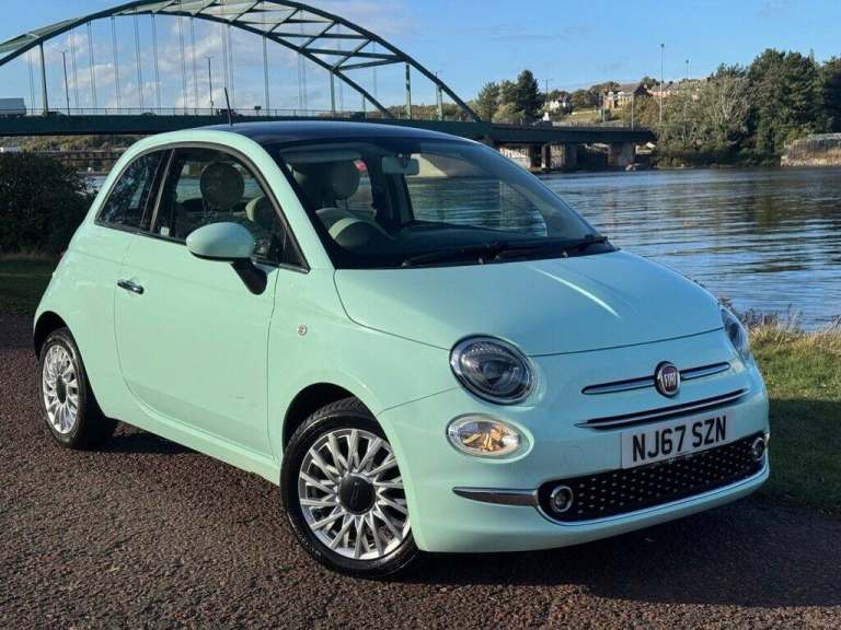 2017 67 FIAT 500 1.2 LOUNGE HATCHBACK 3DR PETROL MANUAL EURO 6 (S/S) (69 BHP)