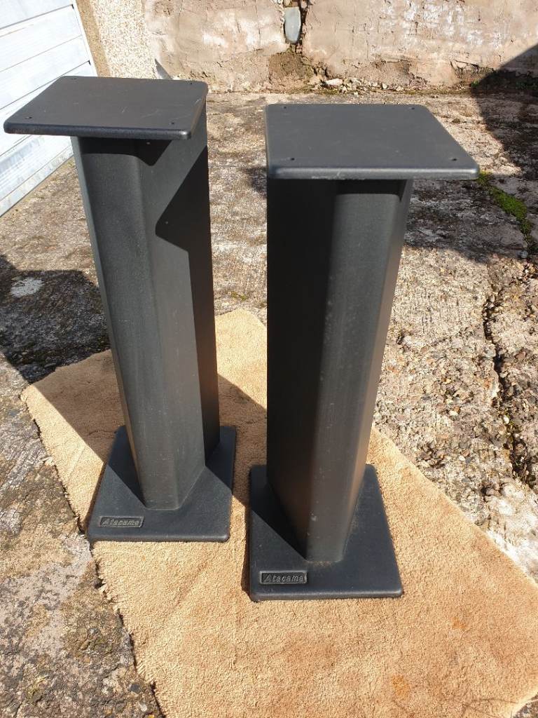 Atacama SE24 Speaker Stands. Matt Black, very good Condition