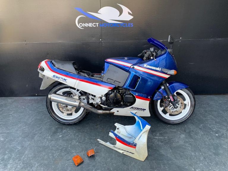 KAWASAKI GPX 600 R PROJECT BIKE 1989 HPI CLEAR 