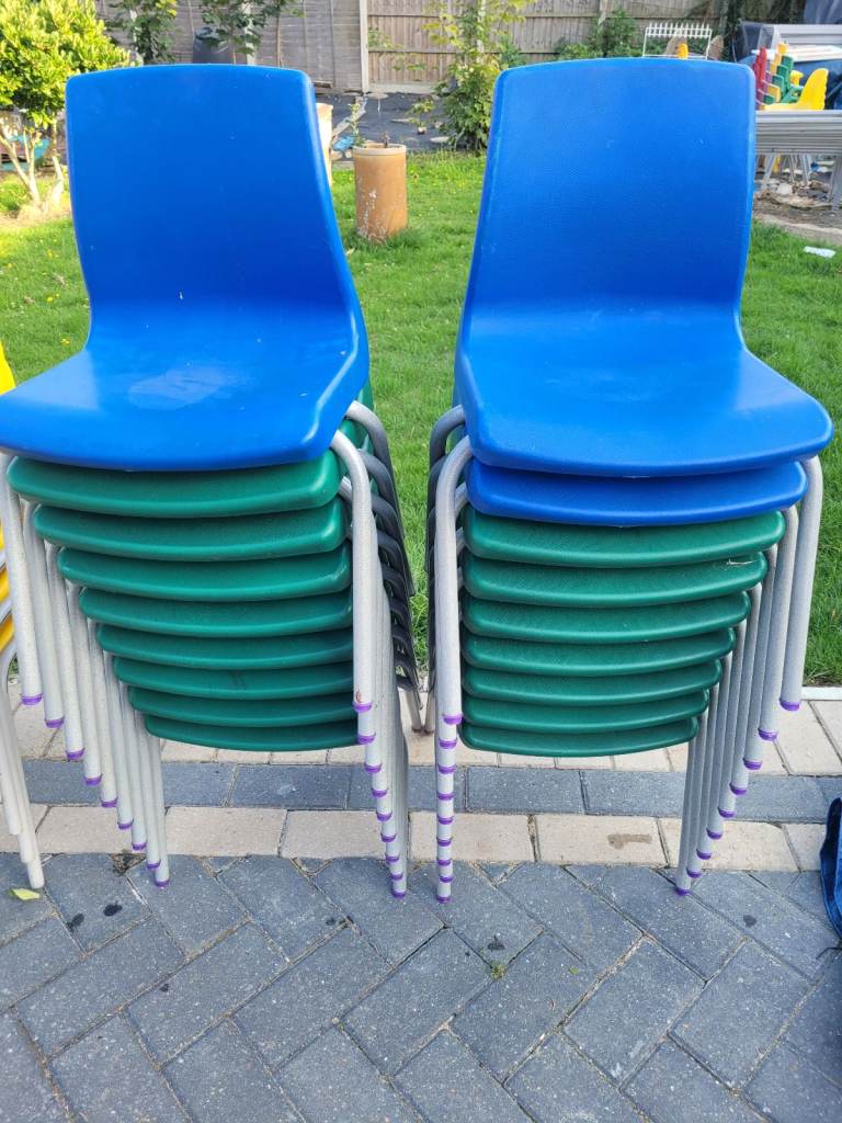 Preschool nursery primary school age stackable classroom chairs