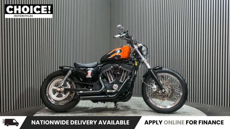 Harley-Davidson Sportster 1200 XL 2005 27K CUSTOM CRUISER BIKE NEW MOT 1200CC
