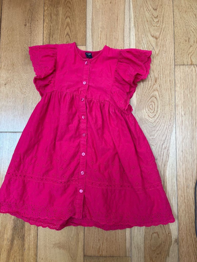 Kiabi Kids Pink Summer Dress – Size 6 Years, Good Condition