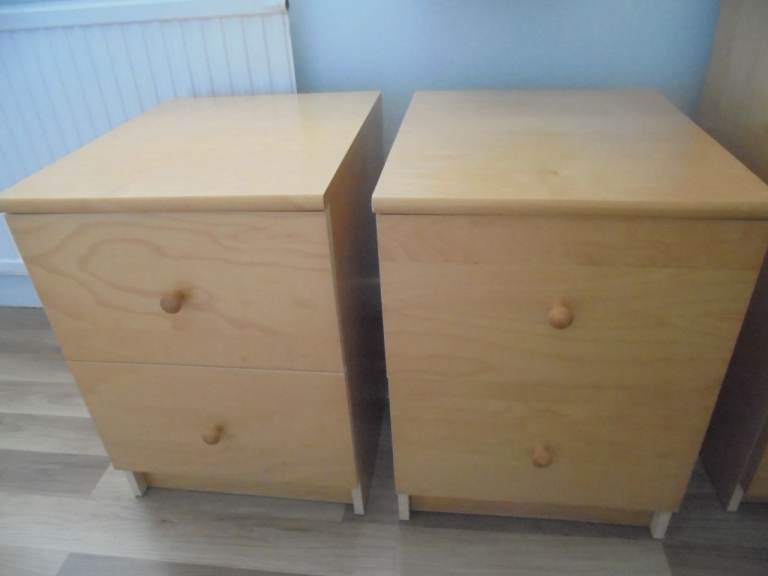 Church Village –pair bedside units £10 each