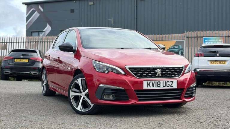2018 Peugeot 308 1.2 PureTech GT Line Hatchback 5dr Petrol Manual Euro 6 (s/s) (130 ps) Hatchback...