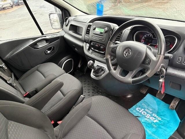 2018 Vauxhall Vivaro 2900 1.6CDTI BiTurbo 125PS Sportive L2H1 6 SEATS D/Cab PANEL VAN Diesel Manual