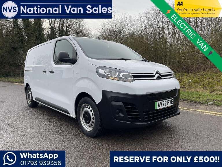 2022 Citroen Dispatch e 1000 75kWh Enterprise Pro M Auto MWB 6dr (7.4kW Charger) PANEL VAN Electr...