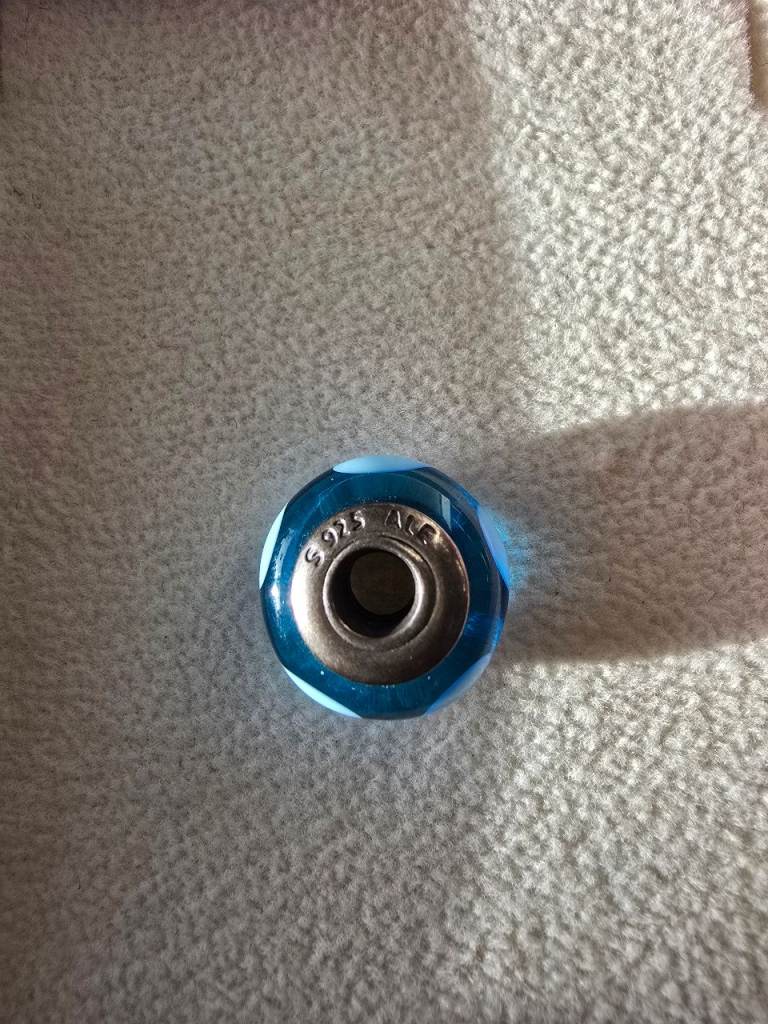 Pandora blue heart charm