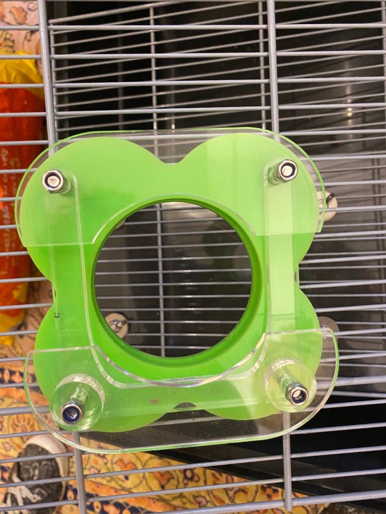 Hamster cage and lots of accessories 