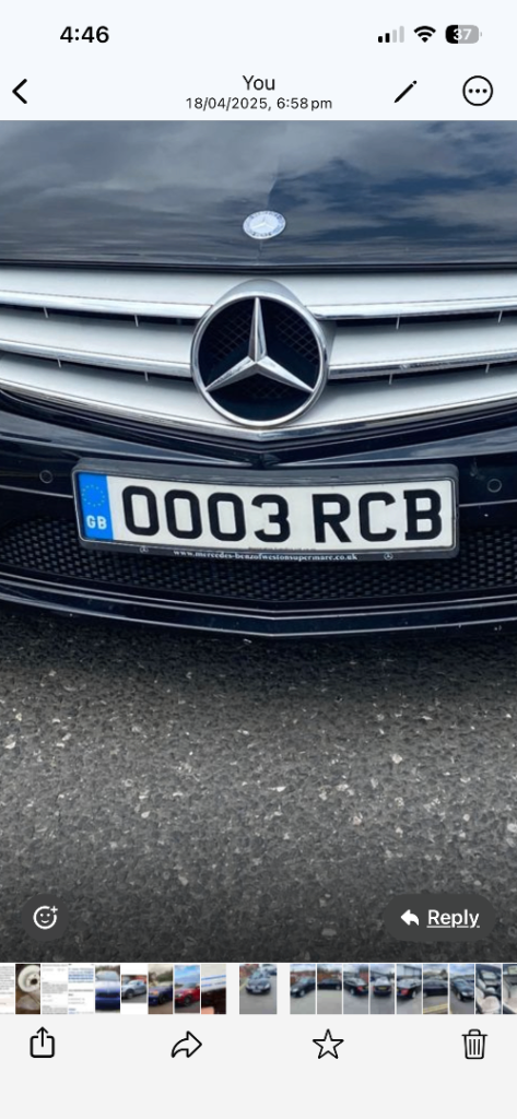 Number plate
