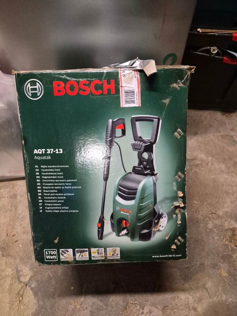 Bosch AQT 37-13 pressure washer. 