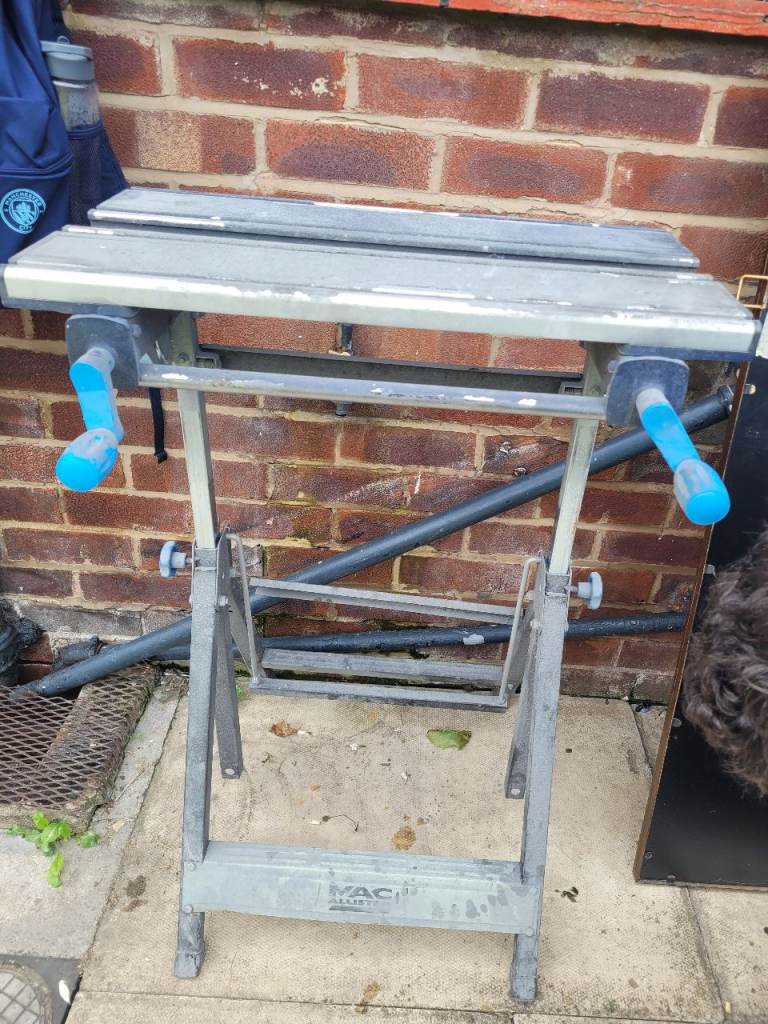 MAC Folding Work Bench – Used, Fair Condition