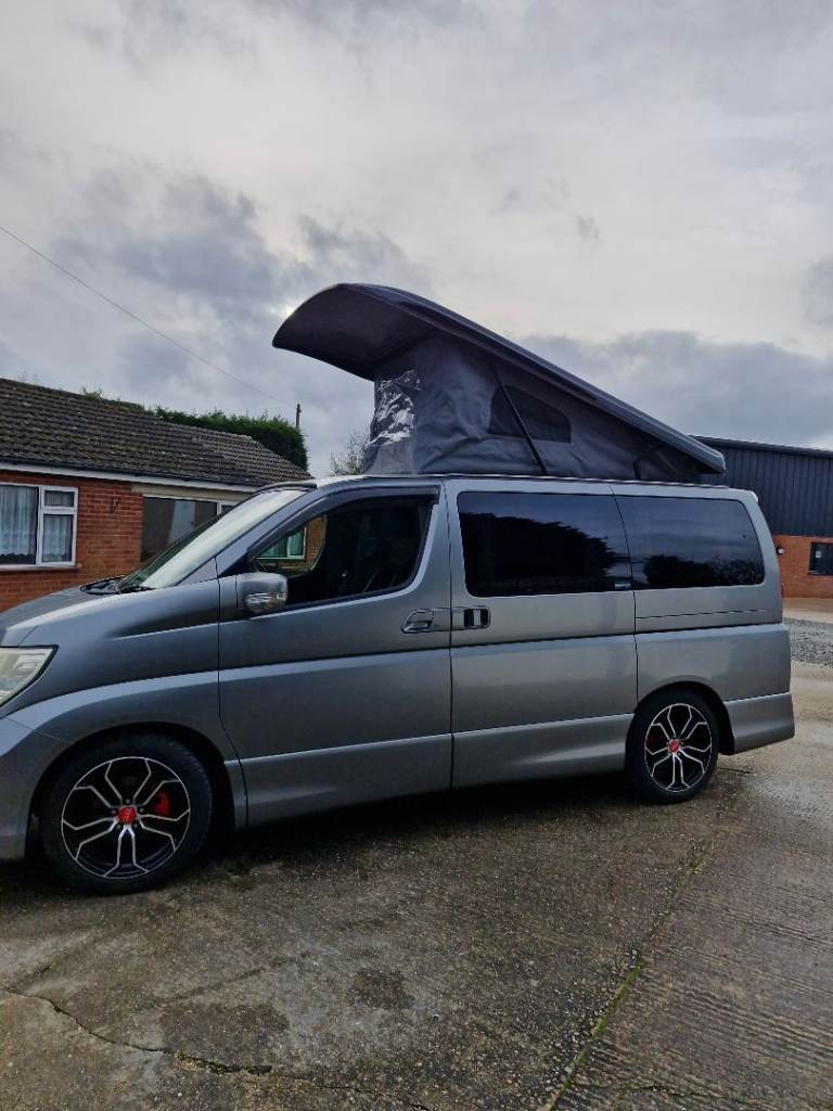 Nissan elgrand campervan conversion 