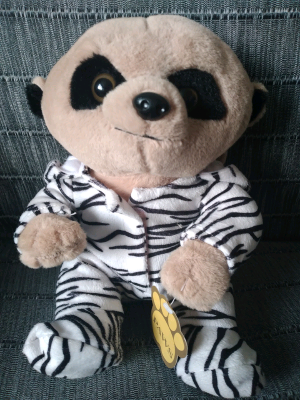 Brand New Paws Meerkat Soft Toy 