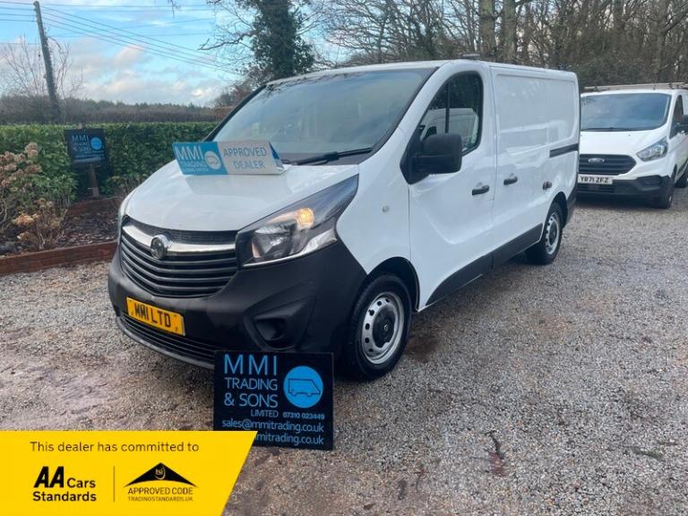 Vauxhall Vivaro 1.6 CDTi 2900 ecoFLEX Panel Van 5dr Diesel Manual L1 H1 Euro 6 (