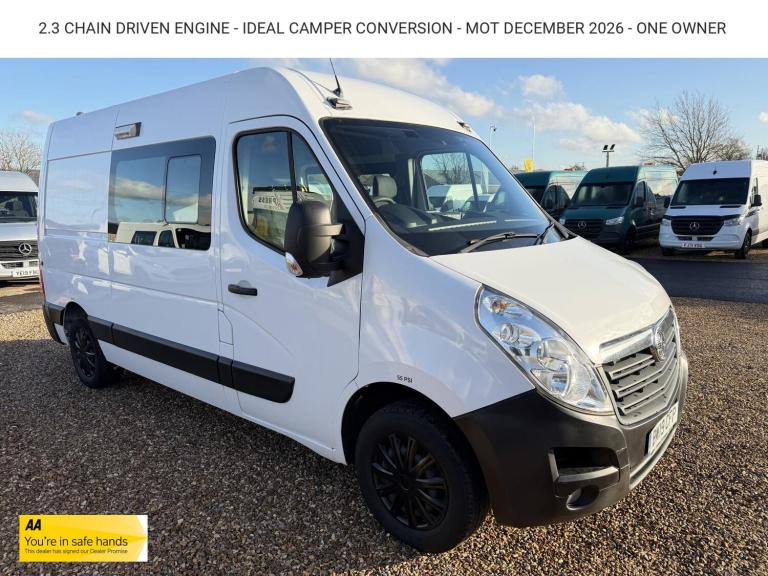 2019 Vauxhall Movano 2.3 CDTi 3500 Panel Van 5dr Diesel Manual FWD L2 H2 Euro 6 (130 ps) Panel Va...