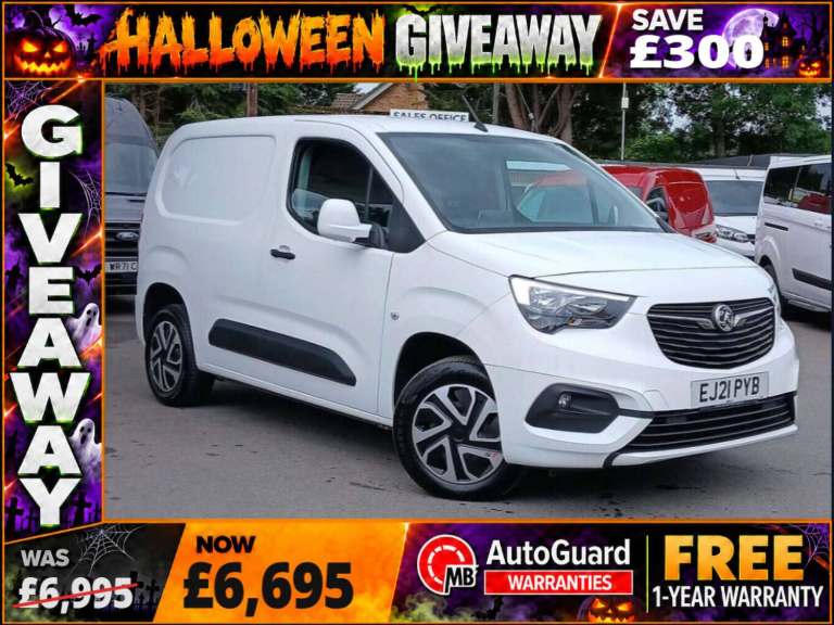 2021 Vauxhall Combo 1.5 Turbo D 2300 Sportive Panel Van 4dr Diesel Manual L1 H1 Euro 6 (100 ps) P...