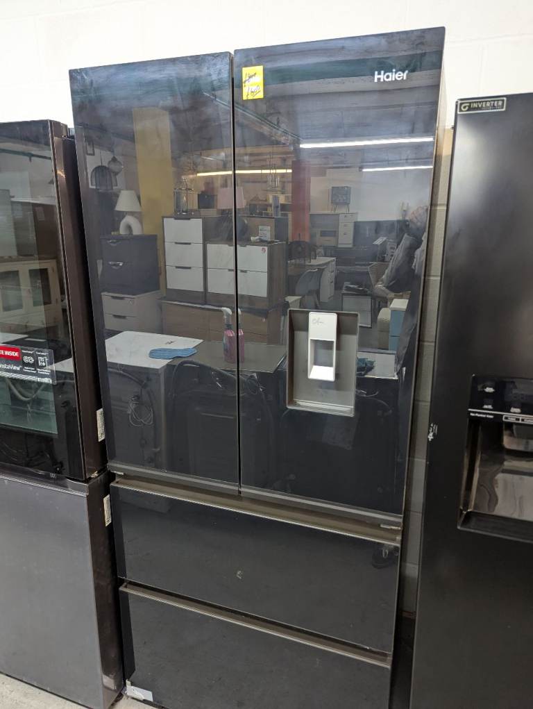 HAIER SpaceFit Series 7 HFKR7819DWGB American Fridge Freezer  £599__