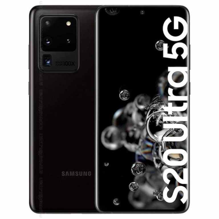 Samsung Galaxy S20 Ultra - 256GB - Black (Unlocked) Smartphone 