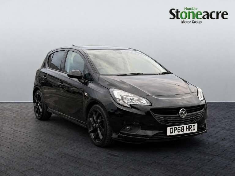 2018 Vauxhall Corsa 1.4 SRi Vx-line Nav Black 5dr HATCHBACK PETROL Manual