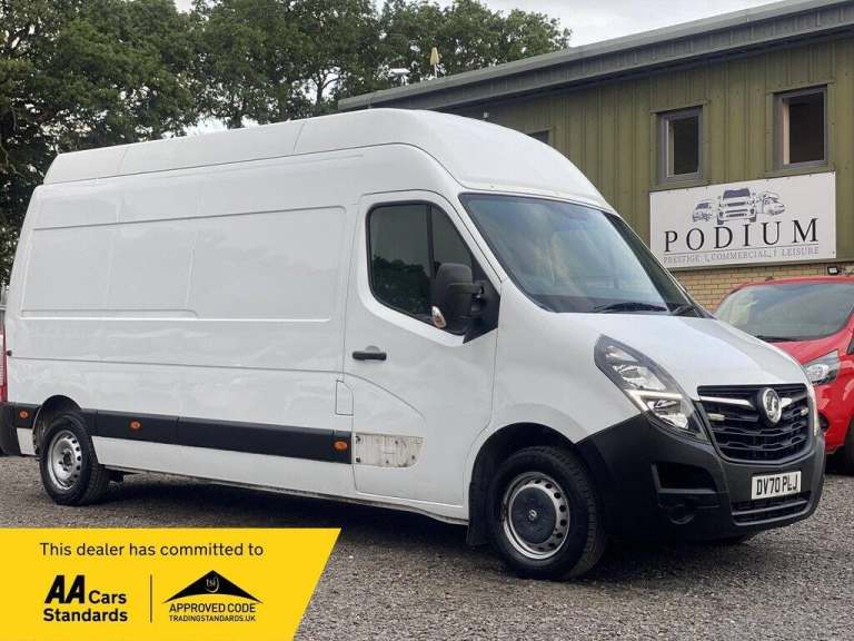 2021 Vauxhall Movano 2.3 CDTi 3500 BiTurbo Edition FWD L3 H3 Euro 6 5dr Panel Van Diesel Manual