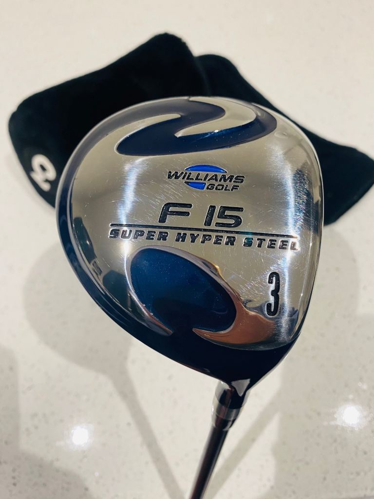 * NEW *  LADIES WILLIAMS GOLF F15 FAIRWAY 3 WOOD.  R/H