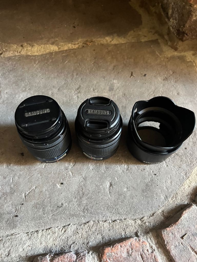 Samsung/Pentax zoom lenses