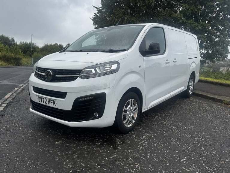 2022 Vauxhall Vivaro Turbo D 2900 Sportive Panel Van Diesel Manual