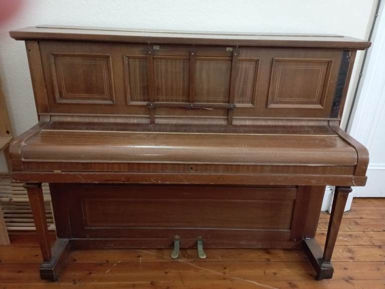 Vintage Upright Piano by George Rogers & Sons, London. Must Collect.
