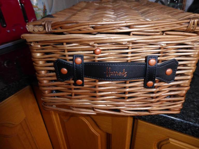 HARRODS Wicker Basket