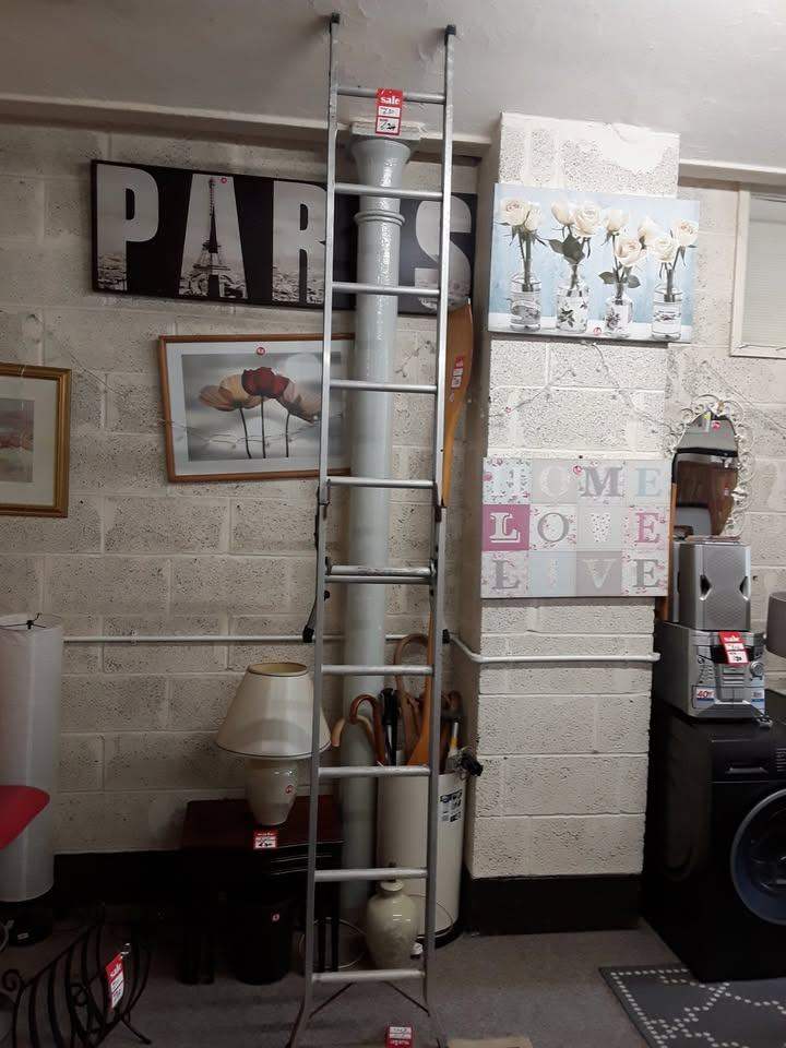 Abru 3 way Double aluminium extension ladder Low Cost Moves 2nd Hand Furniture STALYBRIDGE SK15 3DN