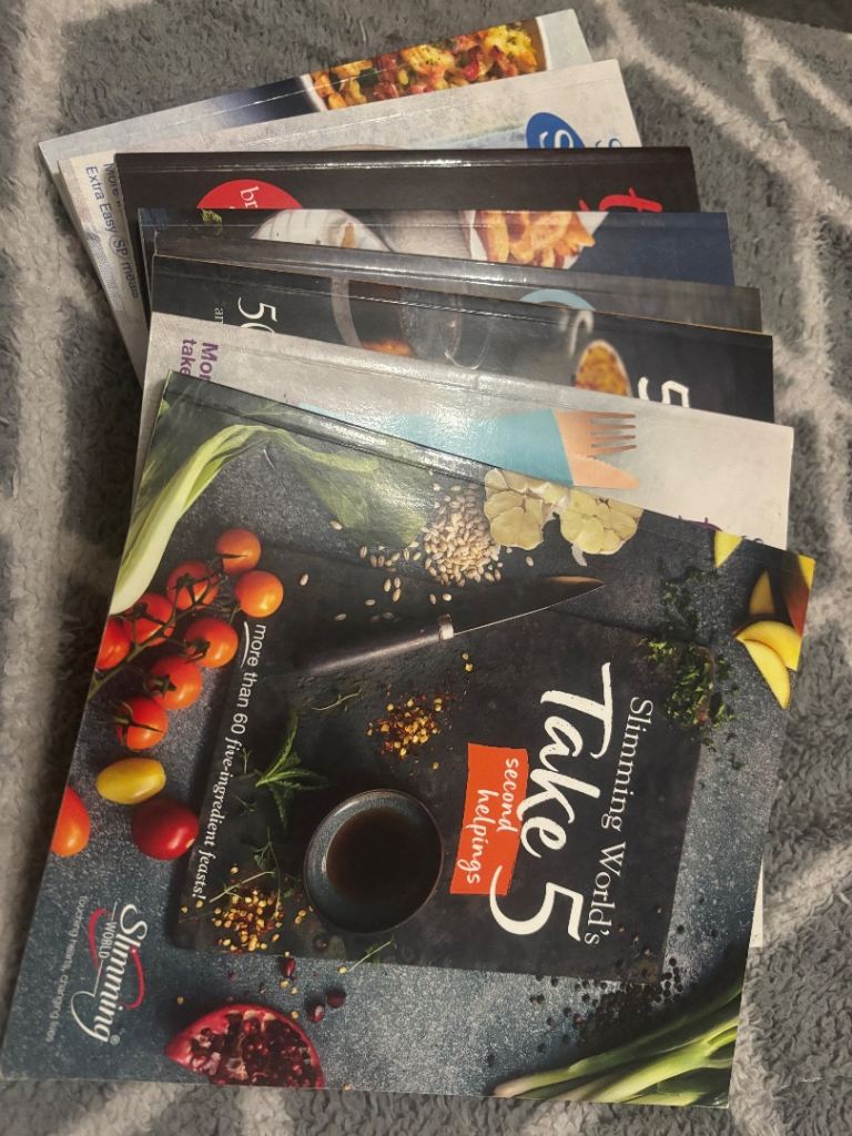 X8 bundle slimming world recipe books cook books