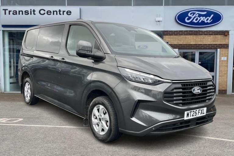 2025 Ford Transit Custom 2.0 EcoBlue 136ps H1 Double Cab Van Limited Auto PANEL VAN DIESEL Automatic