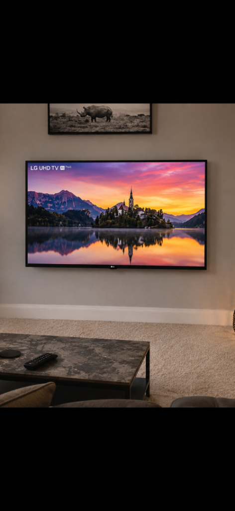 LG UHD TV 50 inch Smart TV with Remote - Good Condition