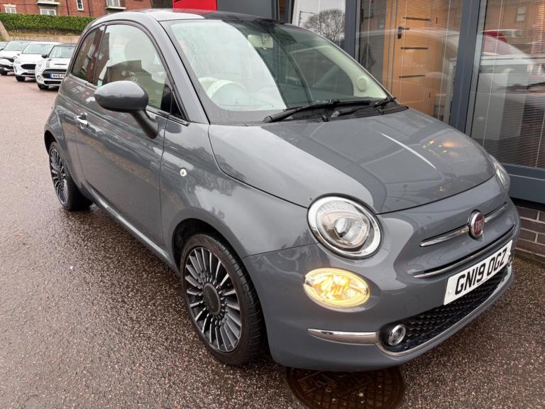 2019 Fiat 500 1.2 Lounge Euro 6 (s/s) 3dr HATCHBACK Petrol Manual