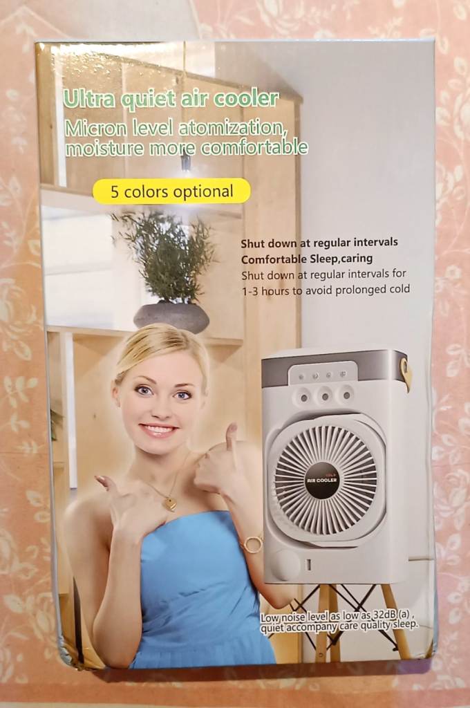 Portable Mini Air Cooler & Humidifier – Brand New