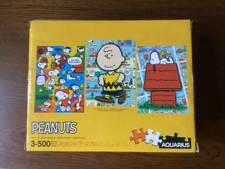 Peanuts 3-500 jigsaw puzzles