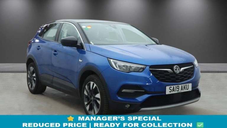 2019 Vauxhall Grandland X 1.2 Turbo GPF Sport Nav SUV 5dr Petrol Manual Euro 6 (s/s) (130 ps) HAT...
