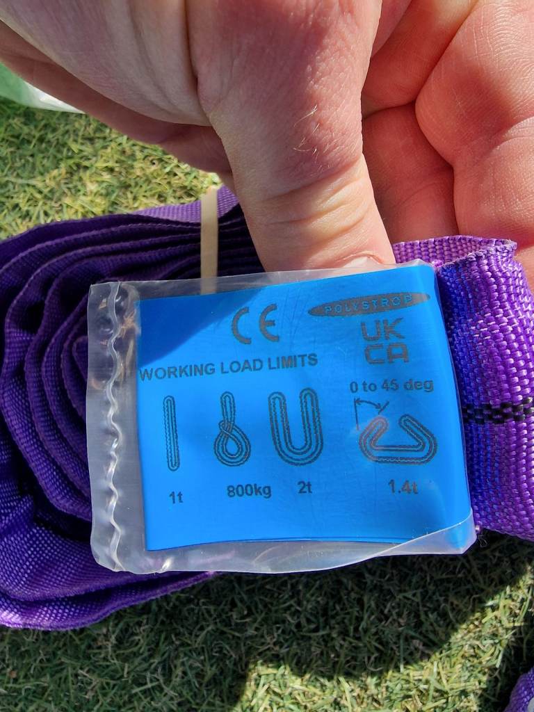 Polyester round slings