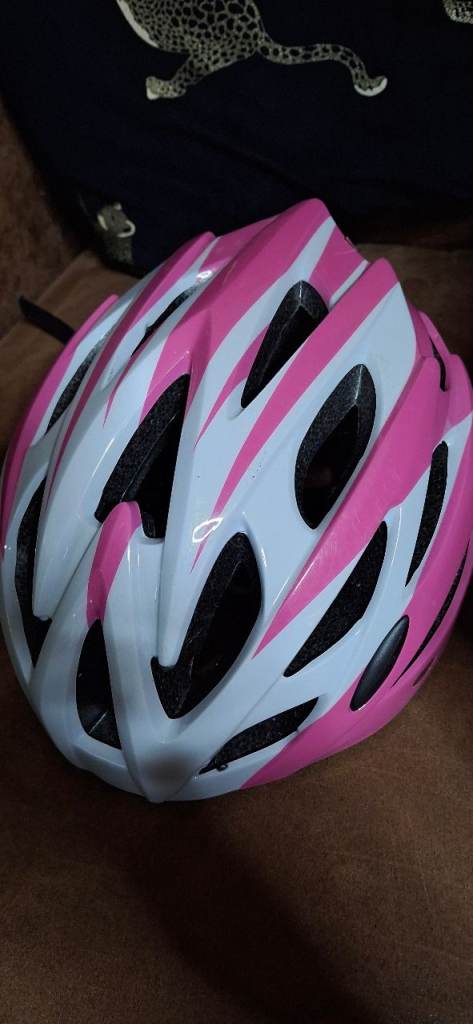Girls Sports Direct Pink Adjustable Cycle Helmet
