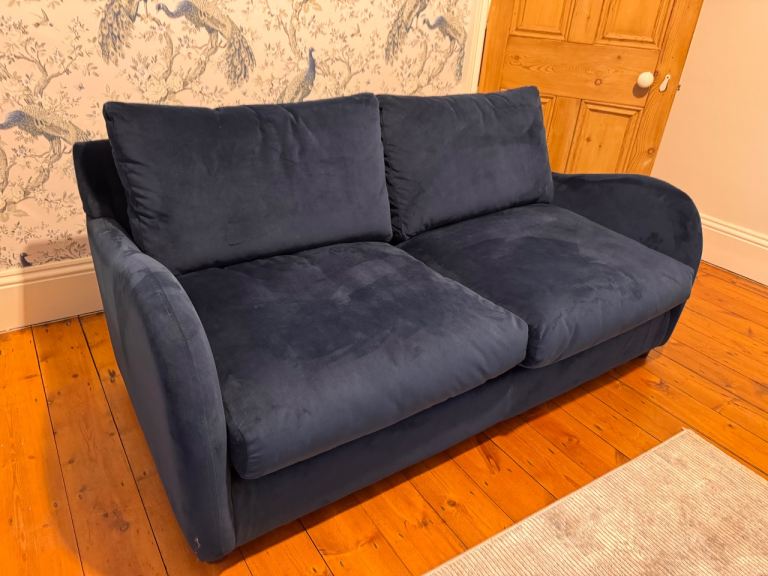 Sofia 2 Seater Sofabed - Indigio (Made dot com)