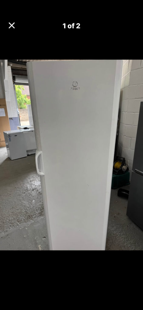 Indiset larder freezer 3 months warranty 