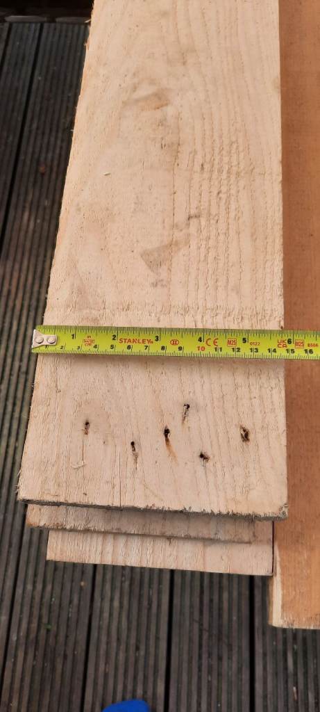 Rough sawn timber